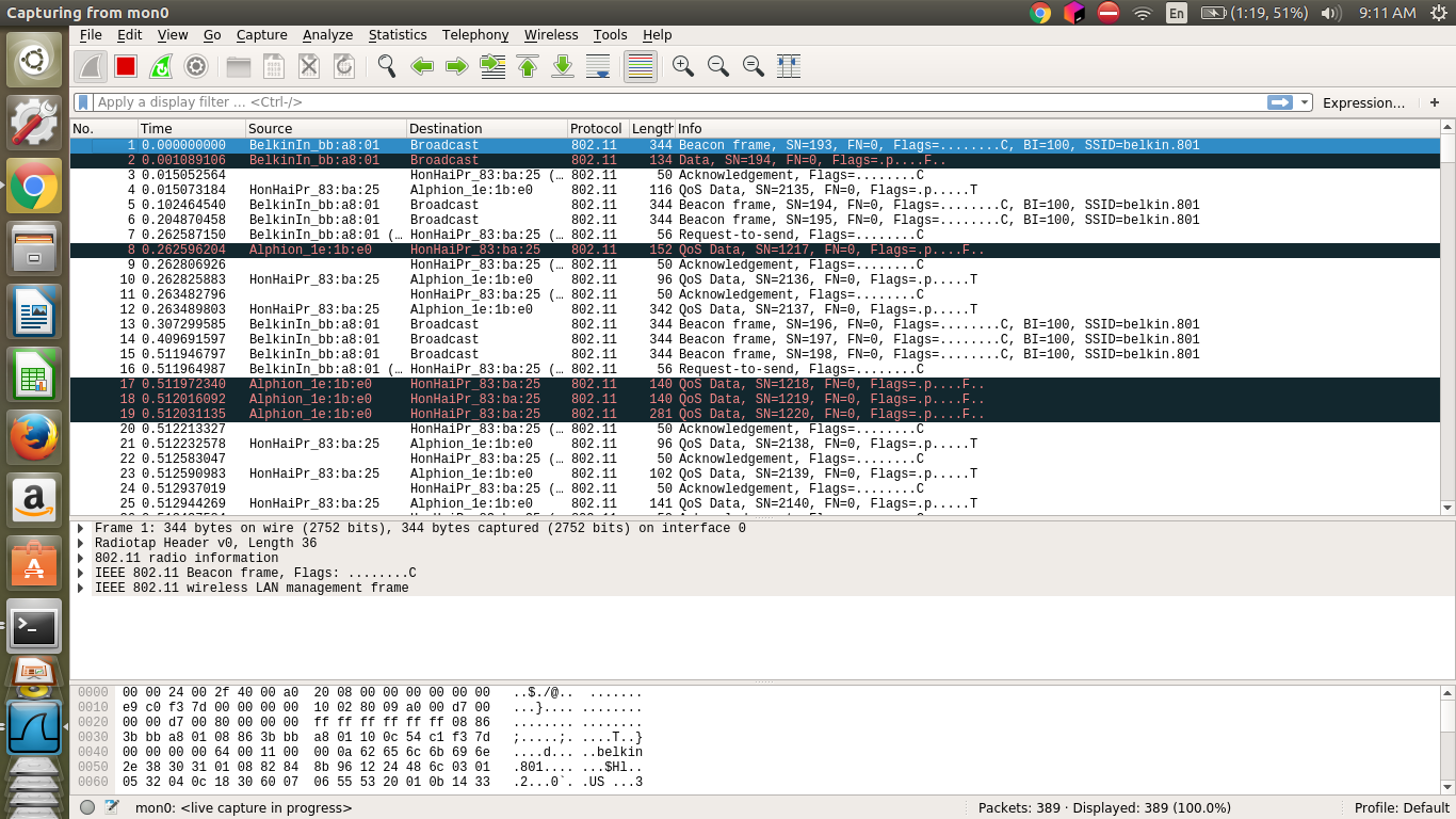Can Wireshark Sniff Wifi Traffic